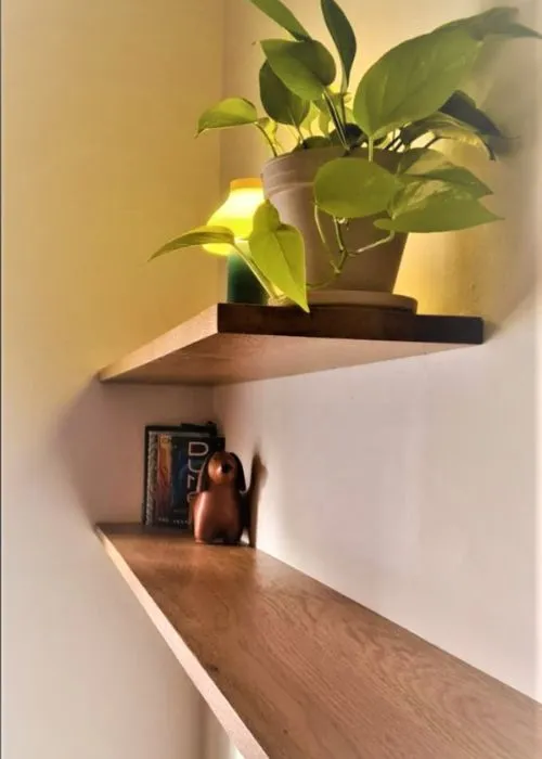 floating shelves 26 mm oak floating shelves 26 mm oak