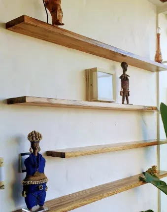 african walnut balcony