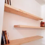 floating shelves 28 mm pine